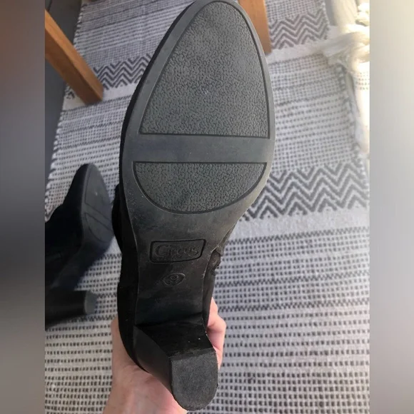 Circus by Sam Edelman Black Suede Heeled Boots - Picture 6 of 8